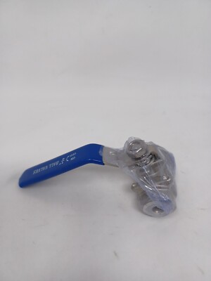 1/2'' Valvola A Sfera A Due Pezzi In Acciaio Inossidabile SS304 A Leva A 2 Vie NPT Full Port Valvola A Tubo Elettrica WOG1000 - Foto 10