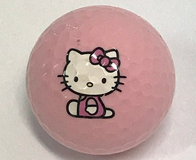 Hello Kitty Pink Logo Golf Ball (F911) eBay