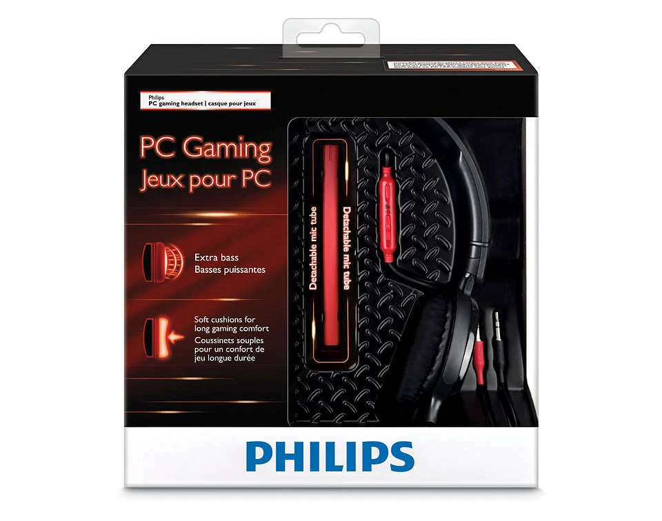 PHILIPS Cuffia per giochi PC SHG7210/10 CON MICROFONO GAMING SMART TV 2 metri - Immagine 2 di 4