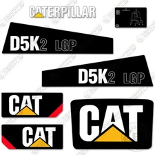 Fits Caterpillar D5K2 LGP Decal Kit Dozer Safety Decals Stickers  D5K (Style 2)