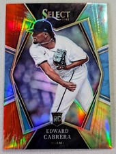 2022 Select Edward Cabrera TIE-DYE #/20 Premier Level Miami Marlins RC Rookie