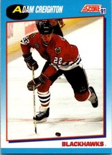 1991-92 Score American #265 Adam Creighton