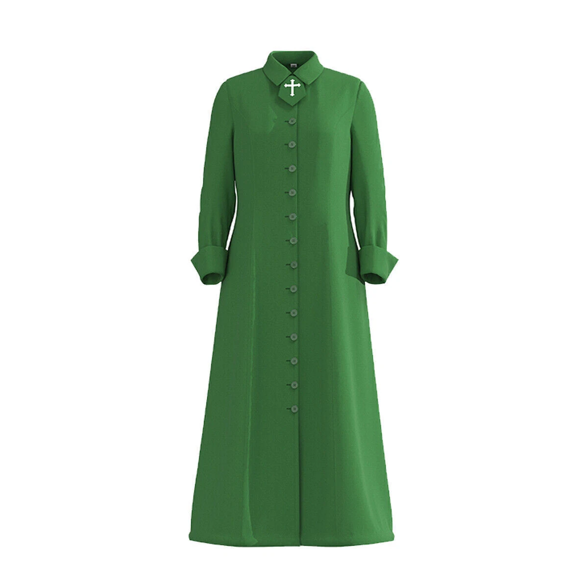 Church Clergy Women Cassock Robe Pastor Robes Priest Clerical Robe