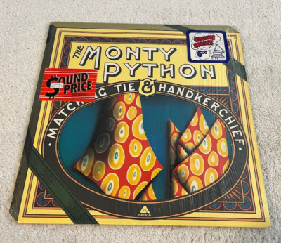 MONTY PYTHON: ''Matching Tie And Handkerchief'': 1980's LP REISSUE: DIE-CUT COVER