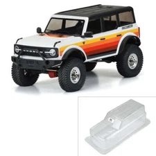 Pro-Line 3570-00 1/10 2021 Ford Bronco Clear Body Set 12.3" Wheelbase Rock Cr...