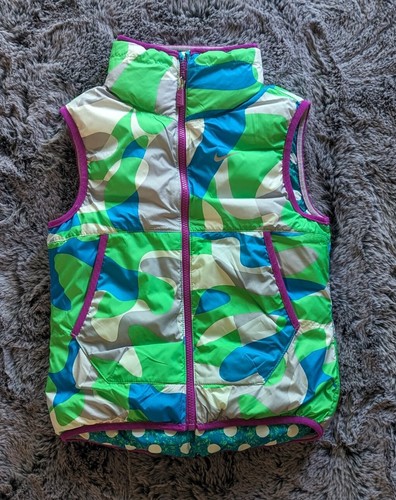 Girls Nike Reversible Vest Size Small 6-8 EUC - Picture 2 of 5