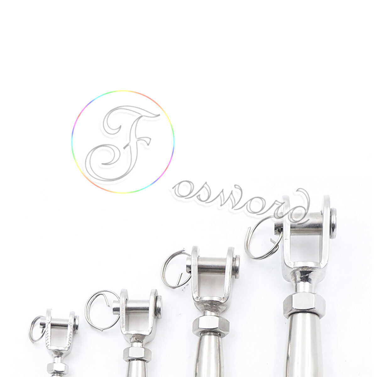 14 Set Tenditore In Acciaio Inox Per Ringhiera Cavo Da 3,2mm - Foto 10