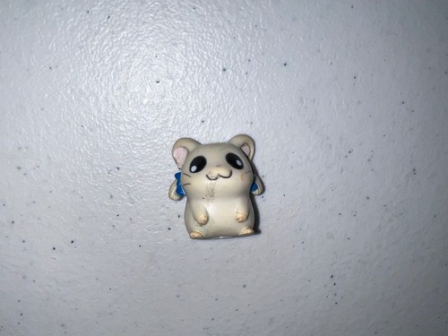 Vintage 2000s Y2K Hamtaro Ham Ham Mini Figure Playset Lot of 3 Tiny - Picture 4 of 11