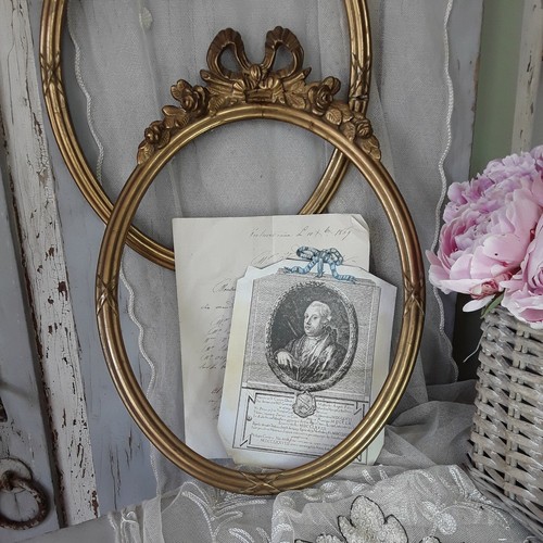 Antiker feiner Louis XVI Rahmen,Holz geschnitzt - Bild 4 von 9