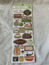 K Company Pumpkin Pie Die-Cut Stickers New