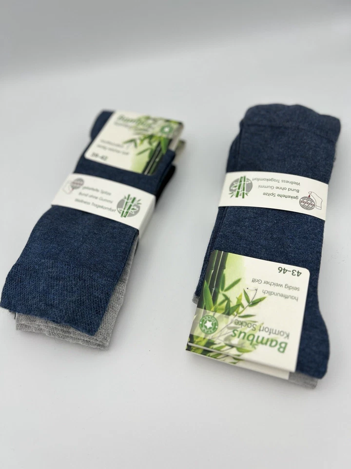 Bamboo socks diabetic health stockings socks no elastic OEKO-TEX - Image 3 of 4