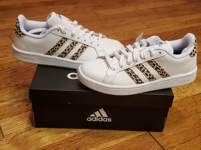 adidas grand court cheetah