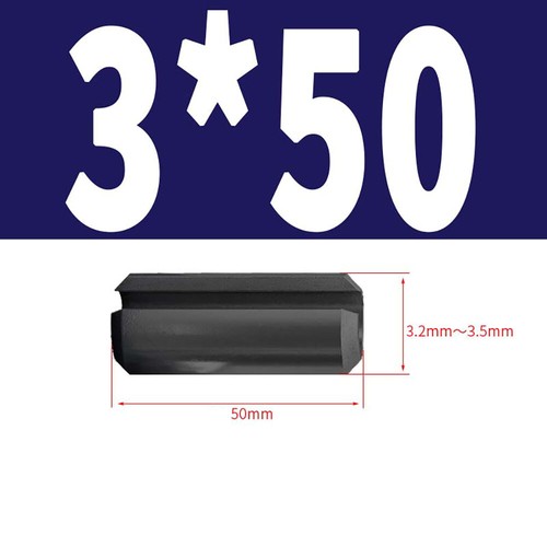 Black Spring Pins Split Tension Roll Pin 65 Mn steel M1.5 M2 M2.5 M3 M4 M5-M12 - Picture 66 of 156