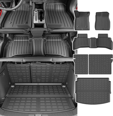For 2021-2025 Chevrolet Trailblazer Floor Mat Trunk Backrest Mat Cargo Liners