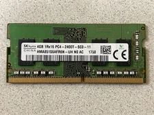 HYNIX 4GB (4GB) 1Rx16 PC4-2400T HMA851S6AFR6N DESKTOP RAM