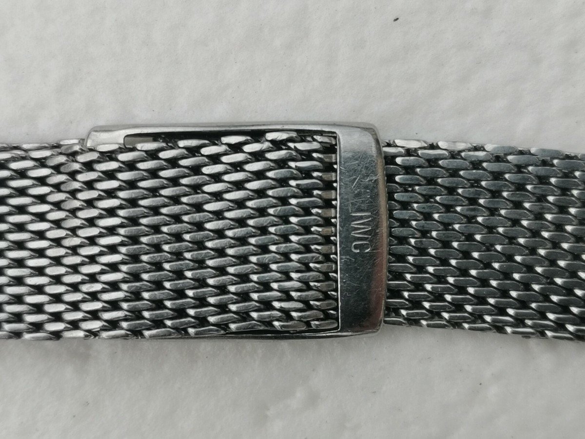 IWC MESH BRACELET VINTAGE 18mm | eBay