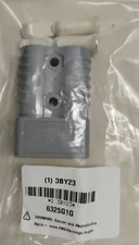 New. ANDERSON POWER PRODUCTS Power Connector: Two Pole, Gray, 1/0 ga,