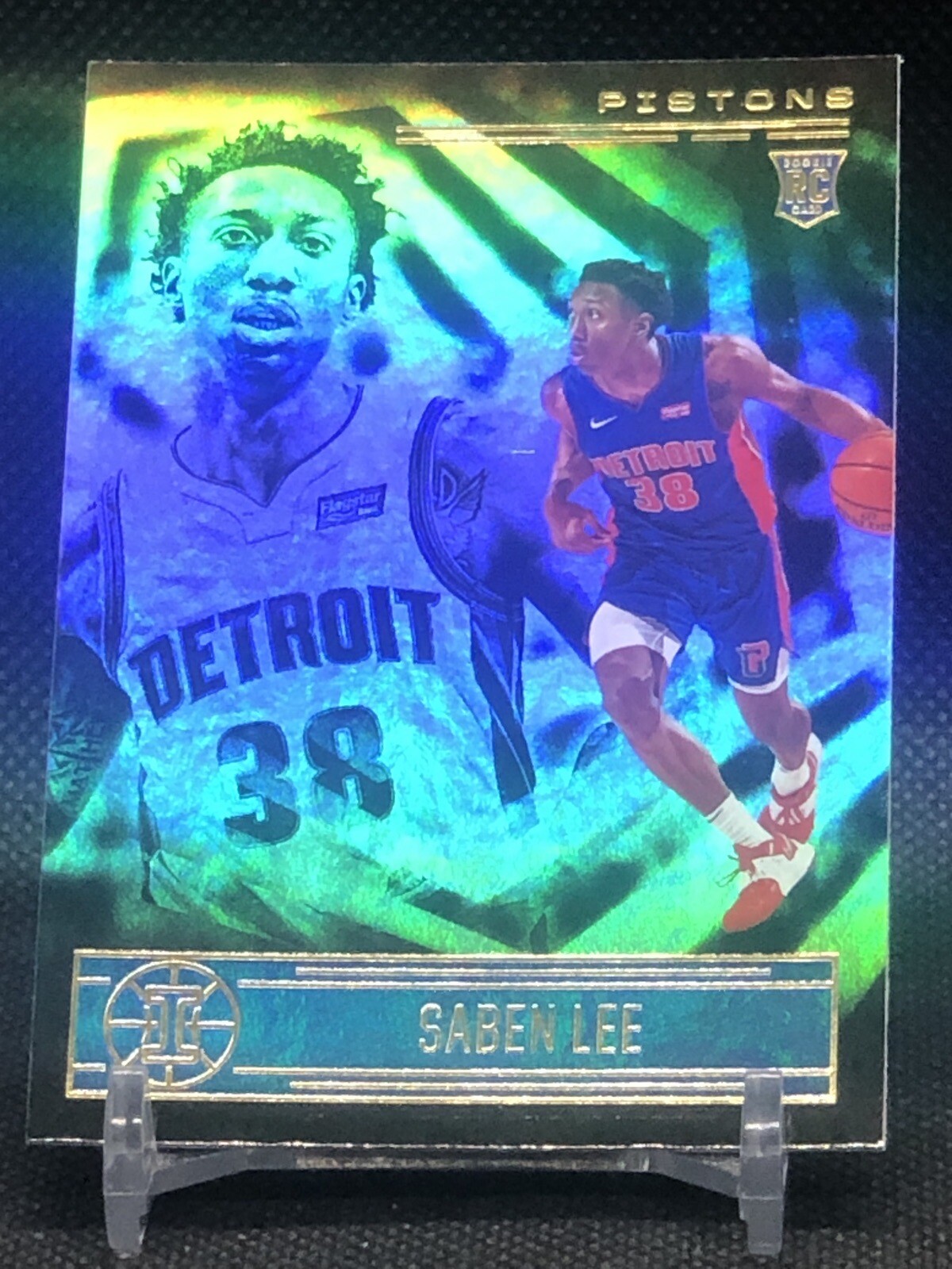 2020-21 Panini Illusions Saben Lee RC #165 Rookie Base Card Detroit Pistons