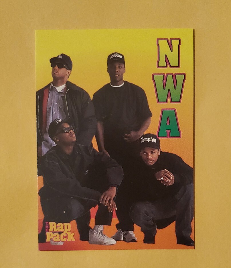 1991 Premier Cards The Rap Pack NWA Eazy-E Dr Dre #93 | eBay