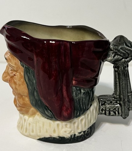 ROYAL DOULTON SIMON THE CELLARER 3.25 INCH PORCELAIN TOBY MUG - Picture 2 of 4