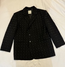 Sandro Rhinestone Suit Jacket