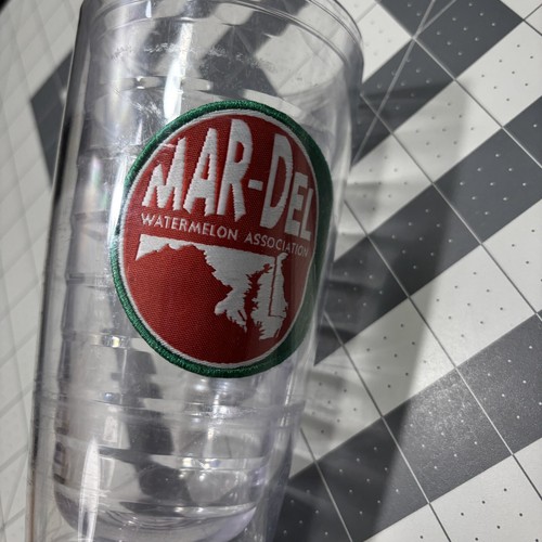 Mar-Del Watermelon Association Cup Clear Tervis Tumbler 16oz BPA-Free MD DE USA - Picture 10 of 12