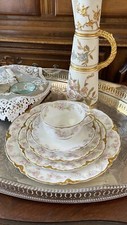 Antique Theodore Haviland Limoges 5-piece Floral Tea Set