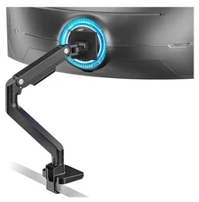 ARES WING Ultrawide Monitor Arm for 17 to 49 Inch Heavy Duty Curved Screen,...