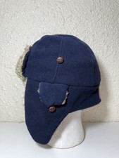 Gap Trapper Ear Flap Fleece Winter Cap Unisex Size L/XL EUC Sherpa Faux Lined
