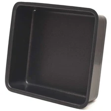 Crestliner Boat Storage Tub 2217035 | Bass Seat Bin 15 1/4 Inch Black