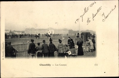 Ak Chantilly Oise, Les Courses - 4007488