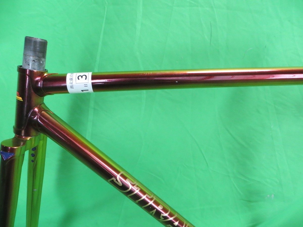 Stratos Gold Bronze Fade NJS Keirin Frame Track Bike Fixed