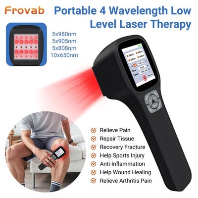 Infrared Laser Therapy Device 2500mW Red Light Therapy for Arthritis Joint Pain