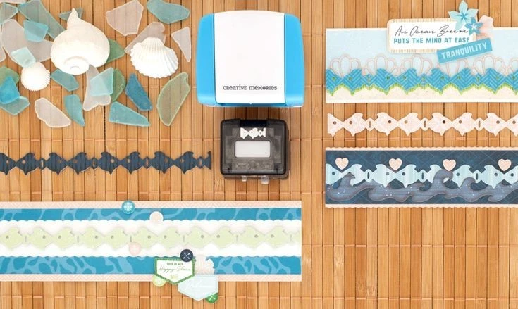 Creative Memories Kissing Fish Border Maker Cartridge - Image 1 of 1