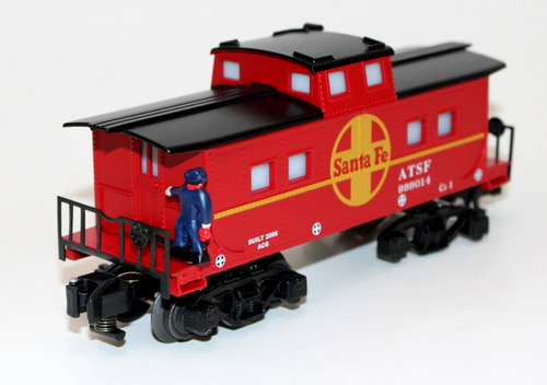 Lionel American Flyer 6-49029 Santa Fe Animated Caboose Boxed 2006 LESEN! - Bild 4 von 8