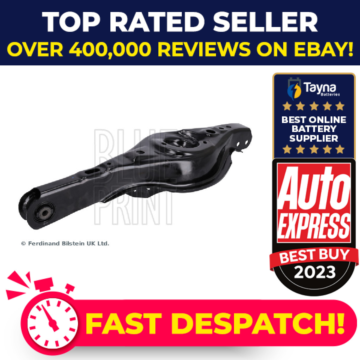 Wishbone / Suspension Arm ADBP860191 Blue Print Track Control KD3528300 Quality