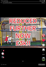 Indoor metal climbing frame sports play cage with net enclosure