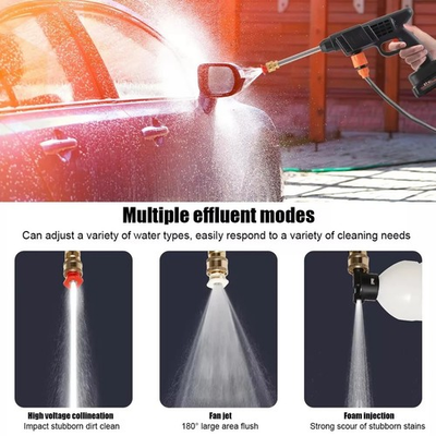 #ad 30BAR Cordless High Pressure Car Wash Washer Gun Foam Generator Water Spray Clea $50.00