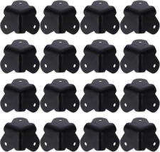 16PCS Angle Corner Furniture Protector Black Iron Speaker Corners Protector for