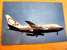 Royal Air Maroc RAM BOEING 747SP-44 Postcard