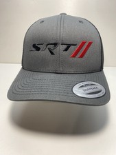   Dodge SRT Logo Hat,  Charcoal/black Mesh, S...