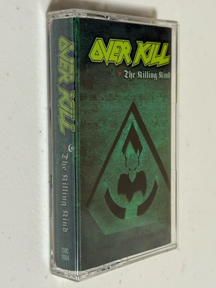 Over Kill The Killing Kind Cassette Tape Original 1996 CMC Int’l Overkill - Image 3 of 4