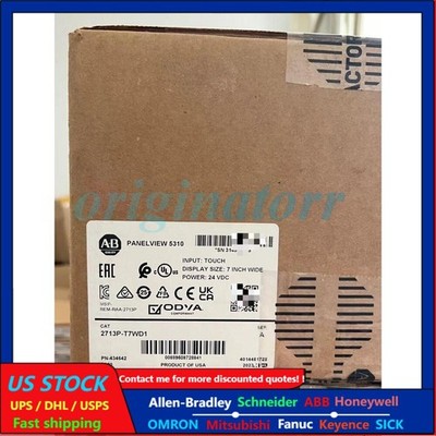 2713P-T7WD1 PanelView 5310 7'' Wide Graphic Terminal Color LCD Screen US Free Tax