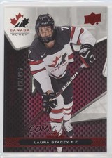 2018 Upper Deck Team Canada Juniors Exclusives 73/225 Laura Stacey #67 2js