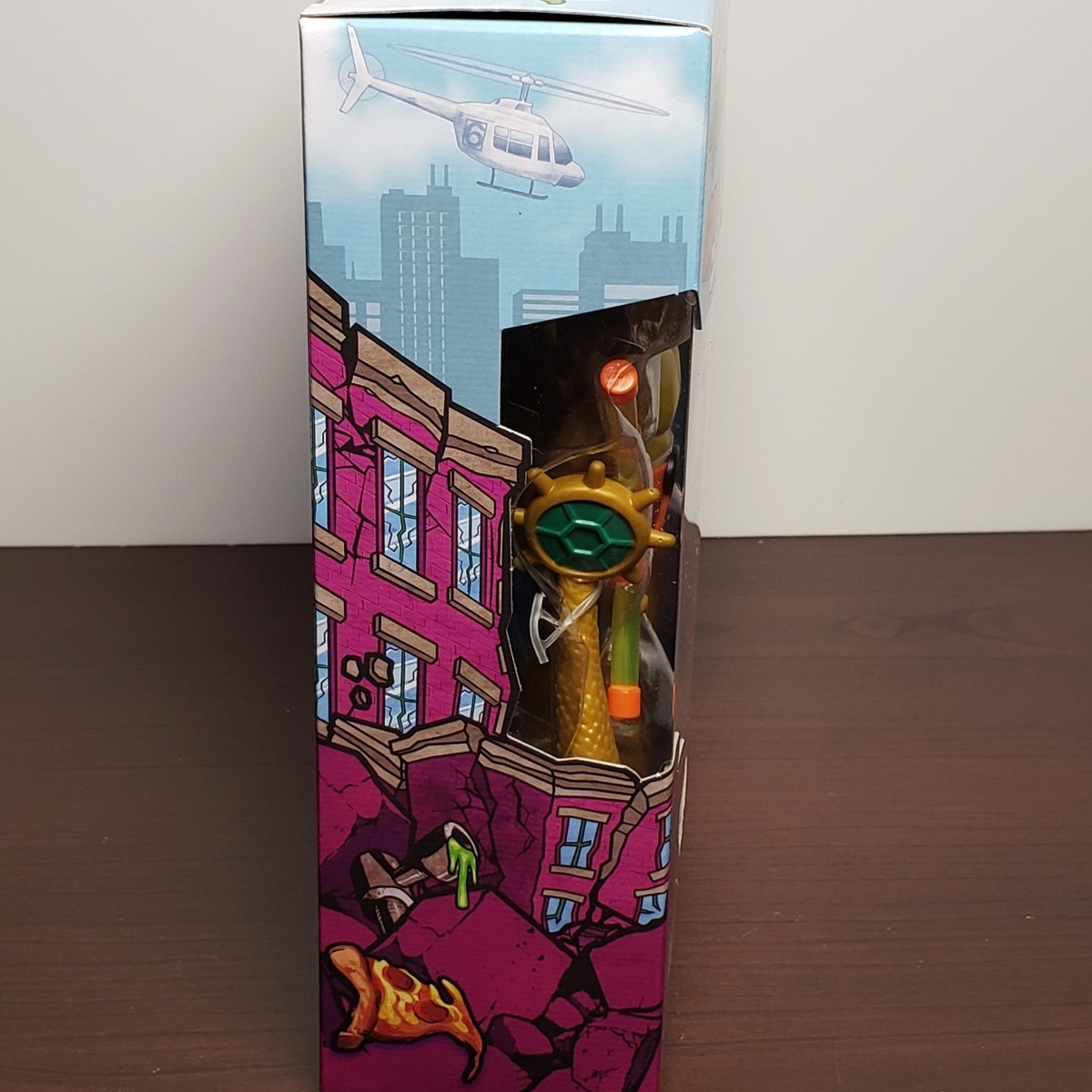 Playmates TMNT X Godzilla Mikey X King Ghidorah Mutant Ninja