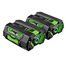 EGO BA2800T-2 POWER+ 56-Volt 5.0Ah ARC Lithium Battery with Fuel Gauge (2 Pack)