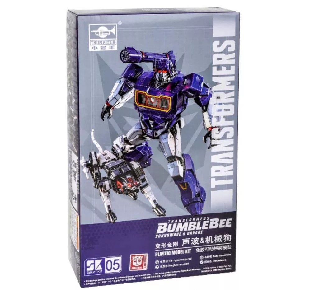 Transformers Soundwave & Ravage Smart Model Kit – De Toyz Shop Transformers Soundwave & Ravage Smart Model Kit – De Toyz Shop