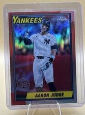 2025 Topps Chrome - 1990 Topps Baseball Aaron Judge #90CB-11