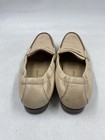 Salvatore Ferragamo Creme Leather Loafers W 8 — photo 4
