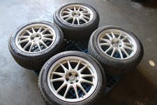 Jdm Final Mind 17x8J +48 Offset Wheels Set Of 4 5x100 Subaru Forester STI SG9